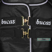 Bucas Trotting Turnout 200g Schwarz/Weiß Bucas Trotting Turnout 200g Schwarz/Weiß