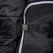 Bucas Trotting Turnout 200g Schwarz/Weiß Bucas Trotting Turnout 200g Schwarz/Weiß