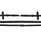 Eric Thomas Zügel Pro Gummi 13mm Schwarz Eric Thomas Zügel Pro Gummi 13mm Schwarz