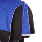 EQUITHÈME Outdoordecke Tyrex 1200D Aisance 0g mit Halbem Hals Blau/Schwarz EQUITHÈME Outdoordecke Tyrex 1200D Aisance 0g mit Halbem Hals Blau/Schwarz