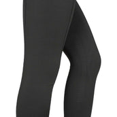 EQUITHÈME Reitleggings Tea Pull-On Silikon Kniebesatz Schwarz/Khaki EQUITHÈME Reitleggings Tea Pull-On Silikon Kniebesatz Schwarz/Khaki