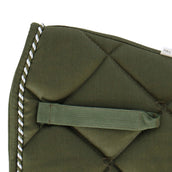 HB Showtime Schabracke Crown Dressur Moosgrün HB Showtime Schabracke Crown Dressur Moosgrün