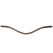 HB Showtime Stirnriemen Golden Stones Schwarz HB Showtime Stirnriemen Golden Stones Schwarz