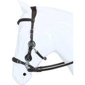 F.R.A. Hackamore Calli Stud Hook Lederen Zügel Havanna F.R.A. Hackamore Calli Stud Hook Lederen Zügel Havanna