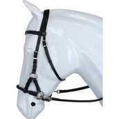 F.R.A. Gebisslose Trense Pariba Side Pull Lederen Zügel Schwarz F.R.A. Gebisslose Trense Pariba Side Pull Lederen Zügel Schwarz