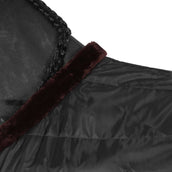 EQUITHÈME Stalldecke Teddy 200g Schwarz/Braun EQUITHÈME Stalldecke Teddy 200g Schwarz/Braun