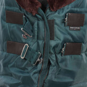 EQUITHÈME Stalldecke Teddy 200g Grün/Braun EQUITHÈME Stalldecke Teddy 200g Grün/Braun