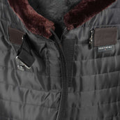 EQUITHÈME Stalldecke Teddy Gefüttert mit Synthetischem Schaffell Schwarz/Braun EQUITHÈME Stalldecke Teddy Gefüttert mit Synthetischem Schaffell Schwarz/Braun