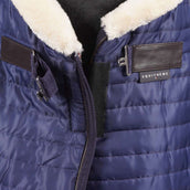 EQUITHÈME Stalldecke Teddy Gefüttert mit Synthetischem Schaffell Navy EQUITHÈME Stalldecke Teddy Gefüttert mit Synthetischem Schaffell Navy