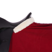EQUITHÈME Ausreitdecke Teddy Fleece Bordeaux EQUITHÈME Ausreitdecke Teddy Fleece Bordeaux