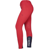 EQODE by Equiline Reithose Delma Knie Grip Cherry EQODE by Equiline Reithose Delma Knie Grip Cherry