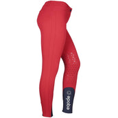EQODE by Equiline Reithose Delma Knie Grip Cherry EQODE by Equiline Reithose Delma Knie Grip Cherry