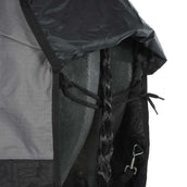 HKM High Neck Decke Scandinavia 600D 400g Grau/Schwarz HKM High Neck Decke Scandinavia 600D 400g Grau/Schwarz