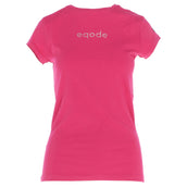 EQODE by Equiline T-Shirt Donna S Rose Rot EQODE by Equiline T-Shirt Donna S Rose Rot