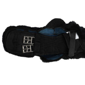 HKM Sattelgurt Lammfell Schwarz/Schwarz HKM Sattelgurt Lammfell Schwarz/Schwarz