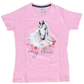 HKM T-Shirt Horse Spirit Rosa HKM T-Shirt Horse Spirit Rosa
