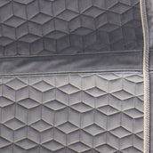 Kentucky Schabracke Basic Velvet Dressur Grau Kentucky Schabracke Basic Velvet Dressur Grau