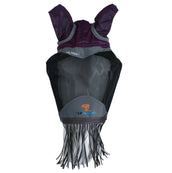 Shires Fliegenmaske Deluxe Violett Shires Fliegenmaske Deluxe Violett
