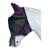 Shires Fliegenmaske Deluxe Violett Shires Fliegenmaske Deluxe Violett