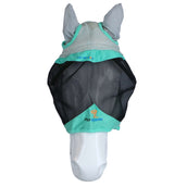 Shires Fliegenmaske Air Motion mit Ohren Aqua Shires Fliegenmaske Air Motion mit Ohren Aqua