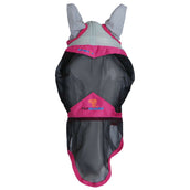 Shires Fliegenmaske Air Motion mit Ohren und Nase Rosa Shires Fliegenmaske Air Motion mit Ohren und Nase Rosa