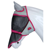 Shires Fliegenmaske Air Motion mit Ohren und Nase Rosa Shires Fliegenmaske Air Motion mit Ohren und Nase Rosa