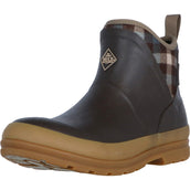 Muck Boot Originals Pull On Ankle Braun/Plaid Muck Boot Originals Pull On Ankle Braun/Plaid