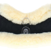 Werner Christ Bananengurt Sheepskin Anatomisch Schwarz/Naturell Werner Christ Bananengurt Sheepskin Anatomisch Schwarz/Naturell