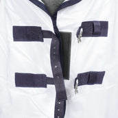 HKM Fliegendecke Lyon mit Halsteil Weiß HKM Fliegendecke Lyon mit Halsteil Weiß
