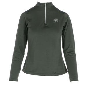 Montar Shirt Everly Crystal Logo Lange Ärmel Olive Montar Shirt Everly Crystal Logo Lange Ärmel Olive