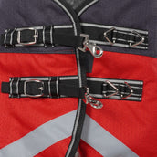 WeatherBeeta Winterdecke ComFiTec Plus Dynamic II Detach-A-Neck Medium 220g Schwarz/Rot/Silber WeatherBeeta Winterdecke ComFiTec Plus Dynamic II Detach-A-Neck Medium 220g Schwarz/Rot/Silber