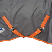 WeatherBeeta Winterdecke ComFiTec Classic Standard Neck Medium/Lite 600D 100g Gunmetal/Koralle WeatherBeeta Winterdecke ComFiTec Classic Standard Neck Medium/Lite 600D 100g Gunmetal/Koralle