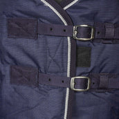 WeatherBeeta Stalldecke 1200D Standard Neck Medium Navy/Weiß WeatherBeeta Stalldecke 1200D Standard Neck Medium Navy/Weiß