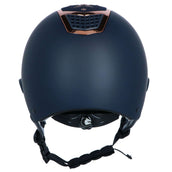 Fair Play Reithelm Quantinum Chic Rosegold Wide Visor Navy Fair Play Reithelm Quantinum Chic Rosegold Wide Visor Navy