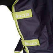 Bucas Oasis Turnout Neck 100g Dark Grey/Lime Bucas Oasis Turnout Neck 100g Dark Grey/Lime