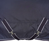 HKM Outdoordecke Premium 1680D 200g mit Teddy Fütterung Dunkelblau HKM Outdoordecke Premium 1680D 200g mit Teddy Fütterung Dunkelblau