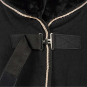 Waldhausen Fleecedecke Modern Schwarz/Roségold Waldhausen Fleecedecke Modern Schwarz/Roségold