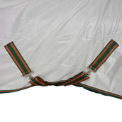 WeatherBeeta Fliegendecke ComFiTec Tyro Mesh Combo Neck White/Green/Burnt Orange WeatherBeeta Fliegendecke ComFiTec Tyro Mesh Combo Neck White/Green/Burnt Orange