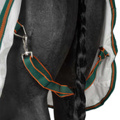 WeatherBeeta Fliegendecke ComFiTec Tyro Mesh Combo Neck White/Green/Burnt Orange WeatherBeeta Fliegendecke ComFiTec Tyro Mesh Combo Neck White/Green/Burnt Orange