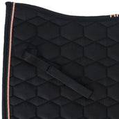 HKM Schabracke Rosegold Glamour Dressur Schwarz/Roségold HKM Schabracke Rosegold Glamour Dressur Schwarz/Roségold