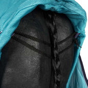 HKM Fliegendecke Lissabon mit Halsteil Aqua HKM Fliegendecke Lissabon mit Halsteil Aqua