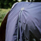 Rambo Optimo Turnout Plus 0g Navy/Thunderstorm Grey Rambo Optimo Turnout Plus 0g Navy/Thunderstorm Grey