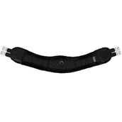 Waldhausen Spring Sattelgurt Half Moon Schwarz/Schwarz Waldhausen Spring Sattelgurt Half Moon Schwarz/Schwarz