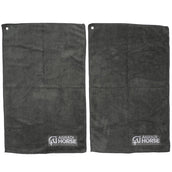 Agradi Horse Handtuch Microfibre per Paar Grau Agradi Horse Handtuch Microfibre per Paar Grau