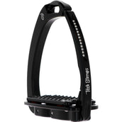Tech Stirrups Steigbügel Venice Plus Swarovski Dressur Schwarz/Schwarz Tech Stirrups Steigbügel Venice Plus Swarovski Dressur Schwarz/Schwarz