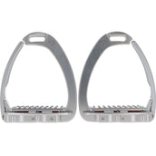 Tech Stirrups Steigbügel Venice Plus Swarovski Dressur Silber/Silber Tech Stirrups Steigbügel Venice Plus Swarovski Dressur Silber/Silber