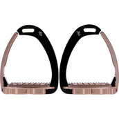 Tech Stirrups Steigbügel Venice Sloped Evo Swarovski Schwarz/Roségold Tech Stirrups Steigbügel Venice Sloped Evo Swarovski Schwarz/Roségold