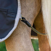 Amigo Turnout 1200D Plus Pony 50g Schwarz/Titangrau/Silber Amigo Turnout 1200D Plus Pony 50g Schwarz/Titangrau/Silber