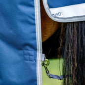 Amigo Wug Turnout 1200D 50g Marineblau/Titangrau/Silber Amigo Wug Turnout 1200D 50g Marineblau/Titangrau/Silber