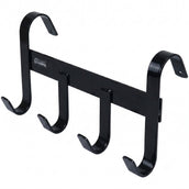 Agradi Horse Trensenhalter mit 4 Haken Schwarz Agradi Horse Trensenhalter mit 4 Haken Schwarz